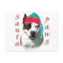 American Staffordshire Terrier Santa Paws Postcards