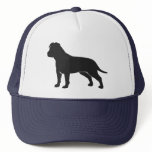 American Staffordshire Terrier with Floppy Ears Trucker Hats