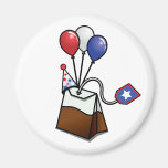 American Tea Party Refrigerator Magnets