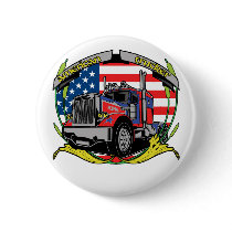 American Trucker Button
