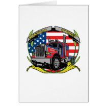 American Trucker Greeting Cards