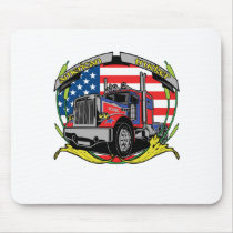 American Trucker Mouse Pad