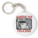 American Trucking Keychain