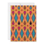 American Turquoise Abstract Invite