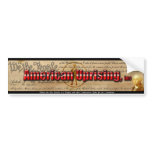 American Uprising Supporters Bumper Sticker