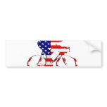 American USA Cycling Cyclists Bicycle Gear bumper stickers