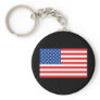 american usa flag red blue white key chains