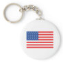 american usa flag red blue white keychains