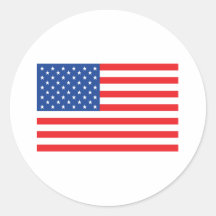 american usa flag red blue white sticker