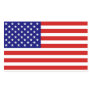 American USA Flag Sticker