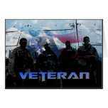 American Veteran Military Greeting Card