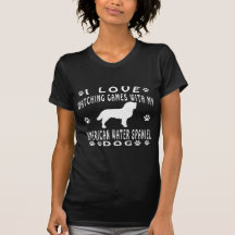 American Water spaniel designs T Shirts