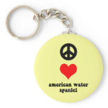 American Water Spaniel Keychains