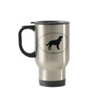 American Water Spaniel Silhouette Coffee Mugs