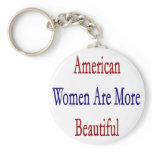 American Women Are More Beautiful Key Chain