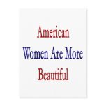 American Women Are More Beautiful Postcards