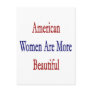 American Women Are More Beautiful Postcards