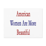American Women Are More Beautiful Post Cards