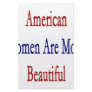 American Women Are More Beautiful Customized Stationery