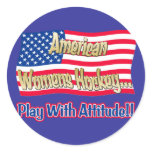 American Womens Hockey Sticker
