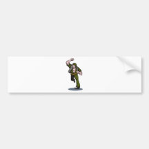 American world war two soldier bumper sticker
