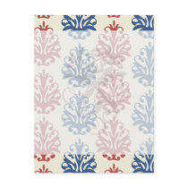 americana damask postcards
