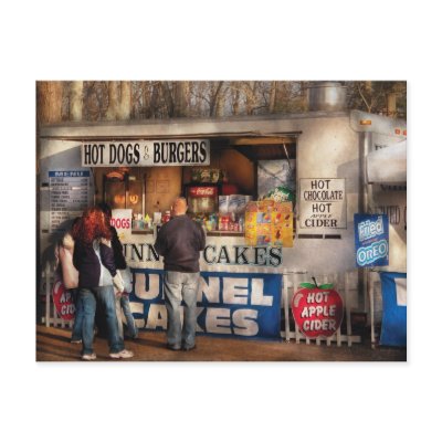Americana - Hot dogs & Funnel cakes by suburbanscenes