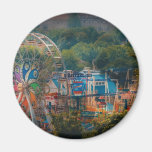 Americana - The Ferris wheel Fridge Magnet