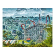 Americana - The thrill ride Custom Announcements