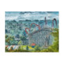 Americana - The thrill ride Post Cards