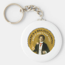 Americana There's A Bailout Coming Neil Young Key Chains