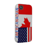 AmeriCanadian 2 iPhone 4 tough case