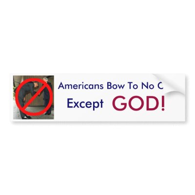 Americans Bow To No One Bumper Stickers by backitupwithfacts