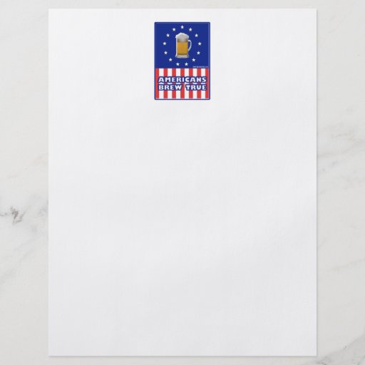 Americans Brew True Custom Flyer
