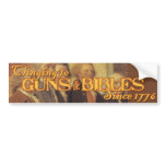 Americans Clinging to Guns and Bibles bumper stickers