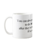 Americans do the right thing mugs