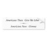 Americans Then:  Give Me Liberty ...