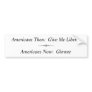 Americans Then:  Give Me Liberty ...