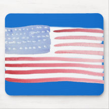Americans USA Flag Mousemat