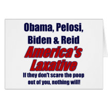 America's Laxative Greeting Card