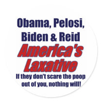 America's Laxative Stickers