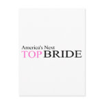 America's Next Top Bride