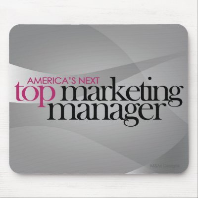 America's Next Top Marketing Manager Mouse Mat by melli421