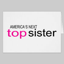 Americas Next Top Sister cards