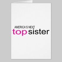 Americas Next Top Sister cards