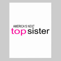 Americas Next Top Sister postcards