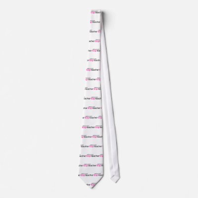 Americas Next Top Teacher Neckwear by TeeZazzle