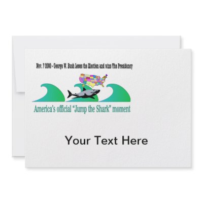 America's Official "Jump the Shark" Moment Invite by joystickenvy