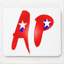 America's Paranormal Merchandise Red Mouse Pad