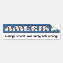 Amerika Bumper Sticker